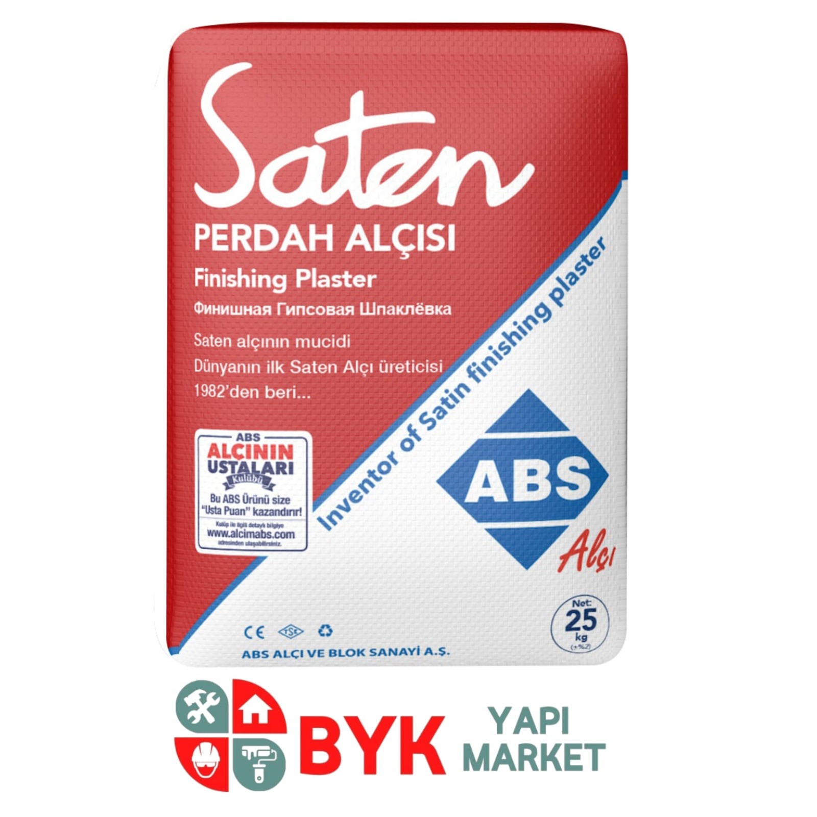 ABS SATEN PERDAH  ALÇISI